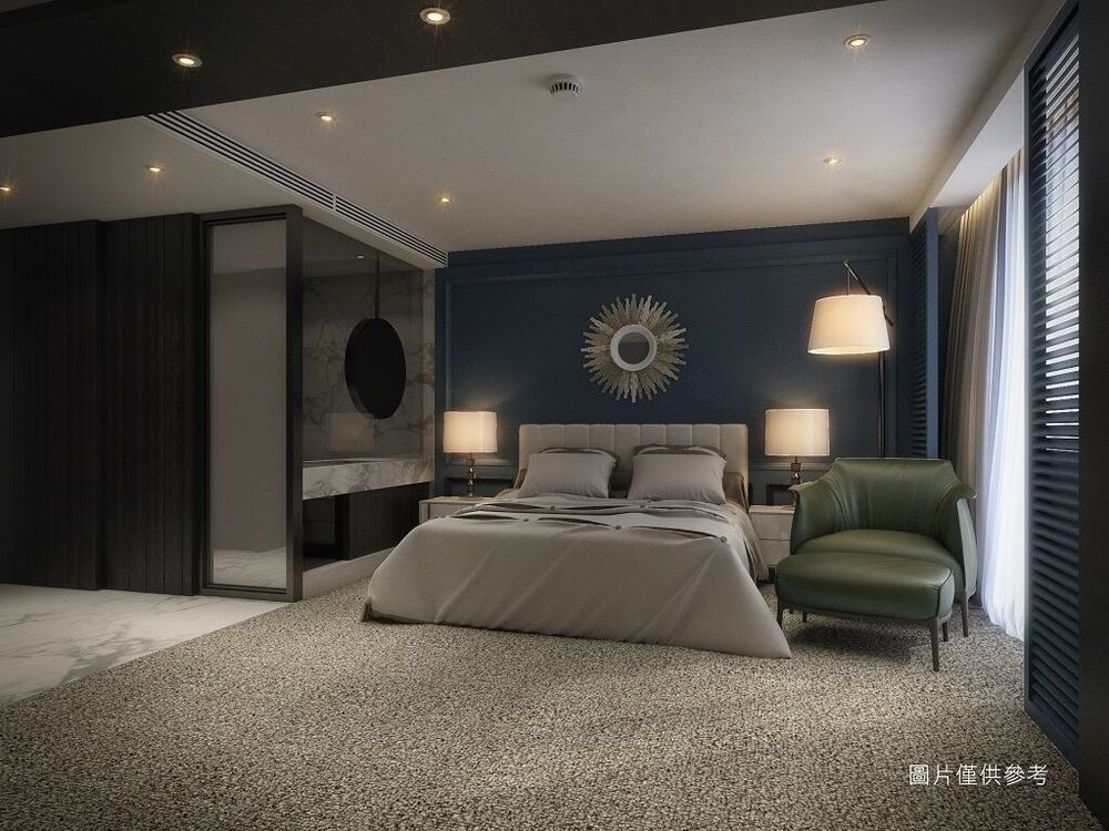 Park Lees Hotel Гаосюн Экстерьер фото 3D rendering of a bedroom
